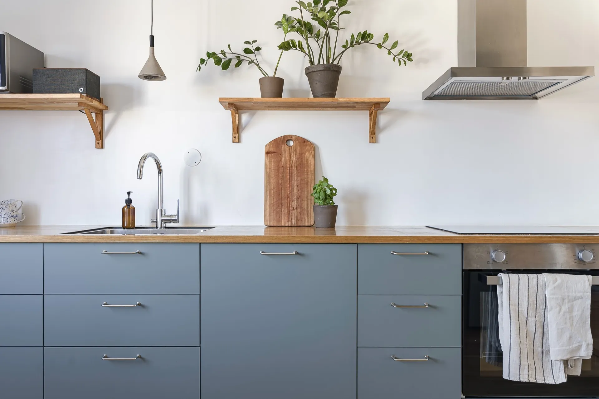 Renoverat kök i bostadsrätt vid Möllevången, Malmö